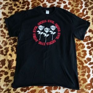 Lil Skies X Half Evil Collaboration T Shirt